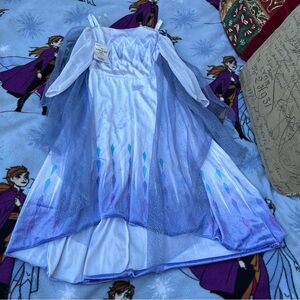Sparkling Ice Princess Costume in Blue and White